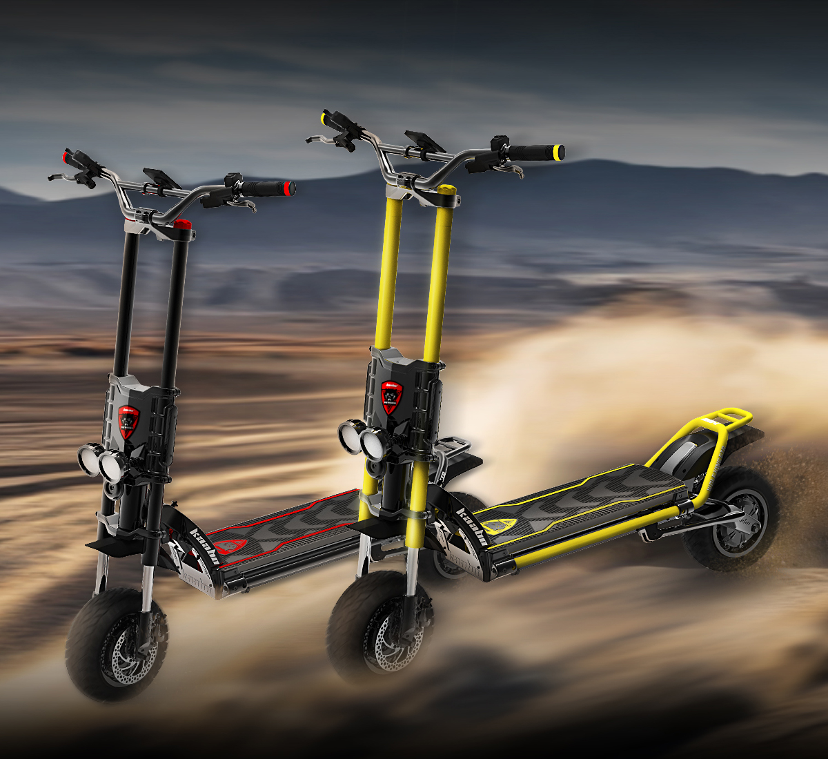 KINGBEE Wolf King GTR Max – Powerful Long-Range Off-Road E-Scooter
