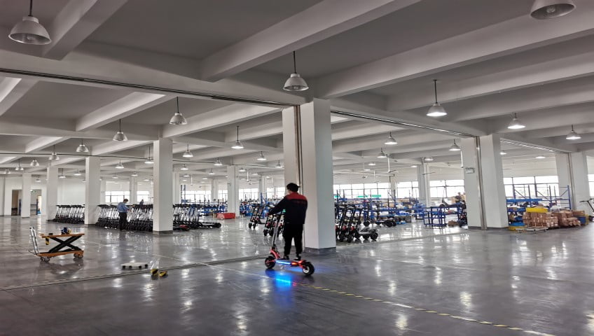 Kaabo Expanded Factory Space