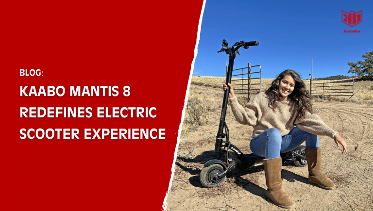 Kaabo Mantis 8 Redefines Electric Scooter Experience