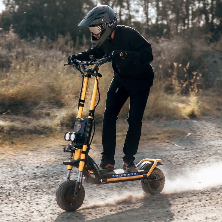 Long Range Electric Scooter Riding Route 2