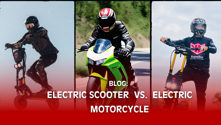 Electric Scooter vs. Electric Motorcycle