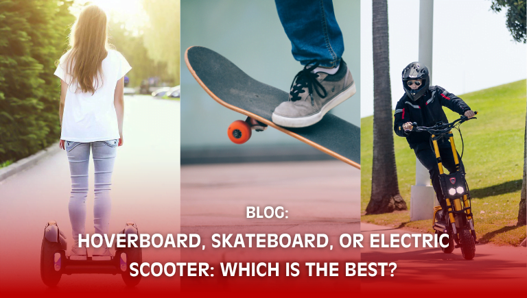 Hoverboard vs. Skateboard vs. Electric Scooter: Ultimate Guide