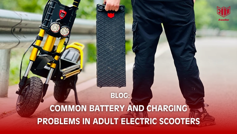 Electric scooter battery problems