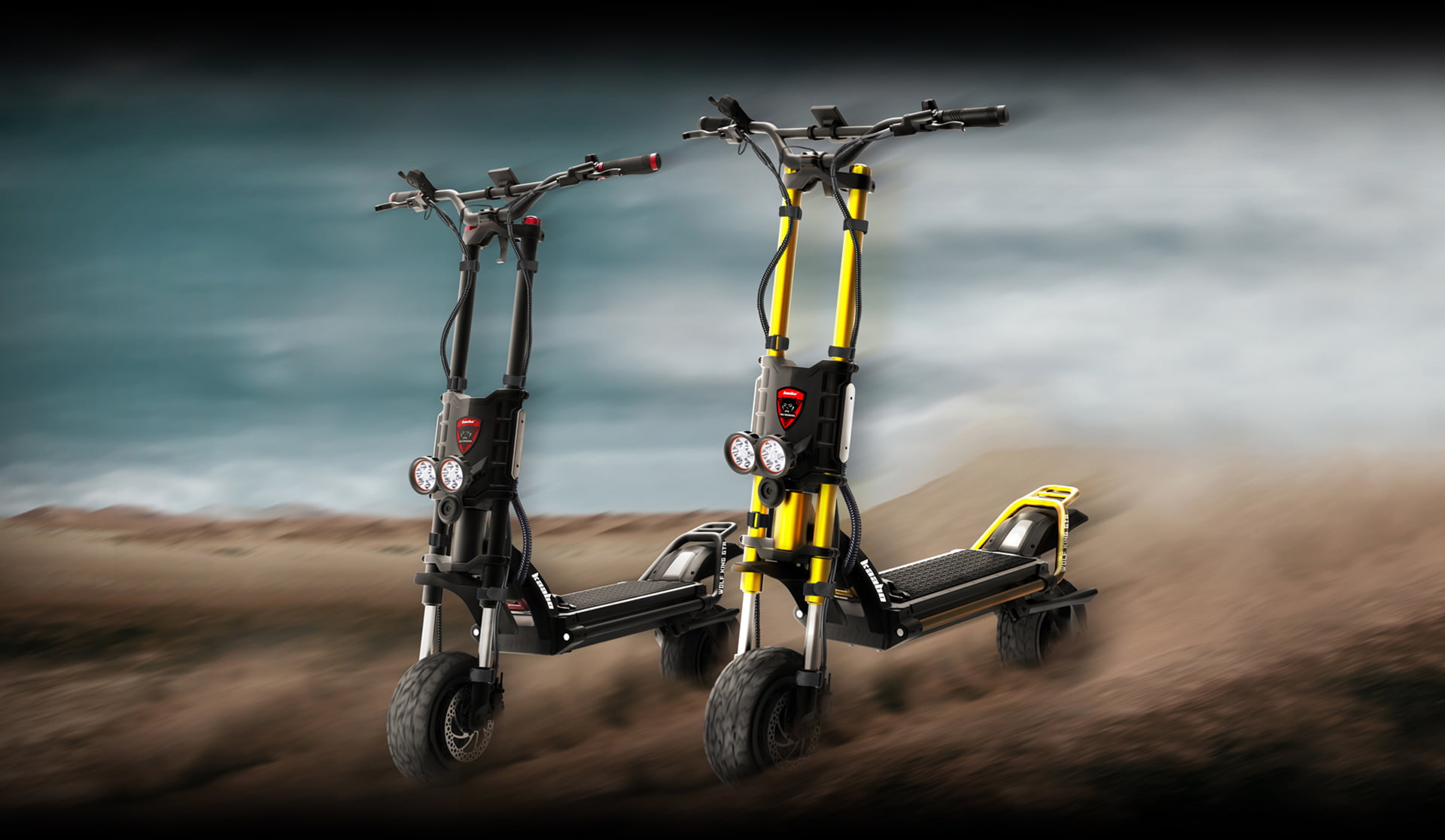 Kaabo Wolf King GTR Best Adult Electric Scooters
