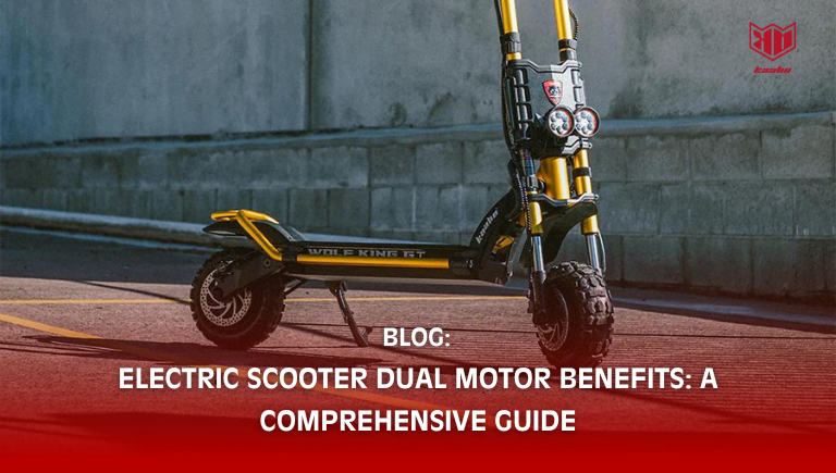 dual motor electric scooters