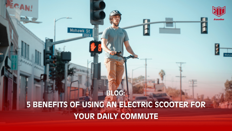5 Benefits of Using an Electric Scooter for Your Daily Commute