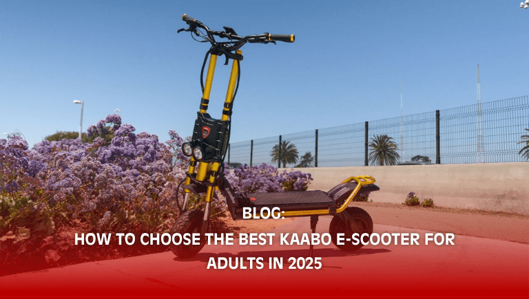 How to Choose the Best Kaabo E Scooter for Adults in 2025