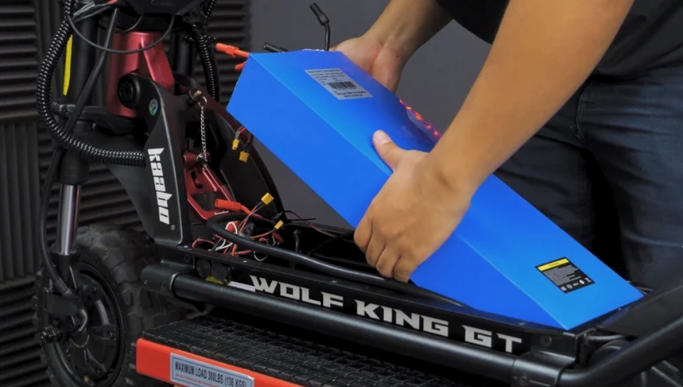 Electric scooter battery life